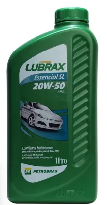 OLEO P/MOTOR 20W50 SL - 1000 ML